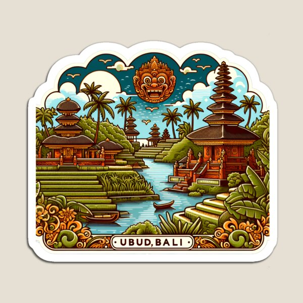 Home Decor Ubud - Ubud บาหลีแม่เหล็กตู้เย็นเด็กทารกที่มีสีสันแม่เหล็กน่ารักสําหรับตู้เย็นผู้ถือตลกตกแต่งบ้านของเล่นเด็ก