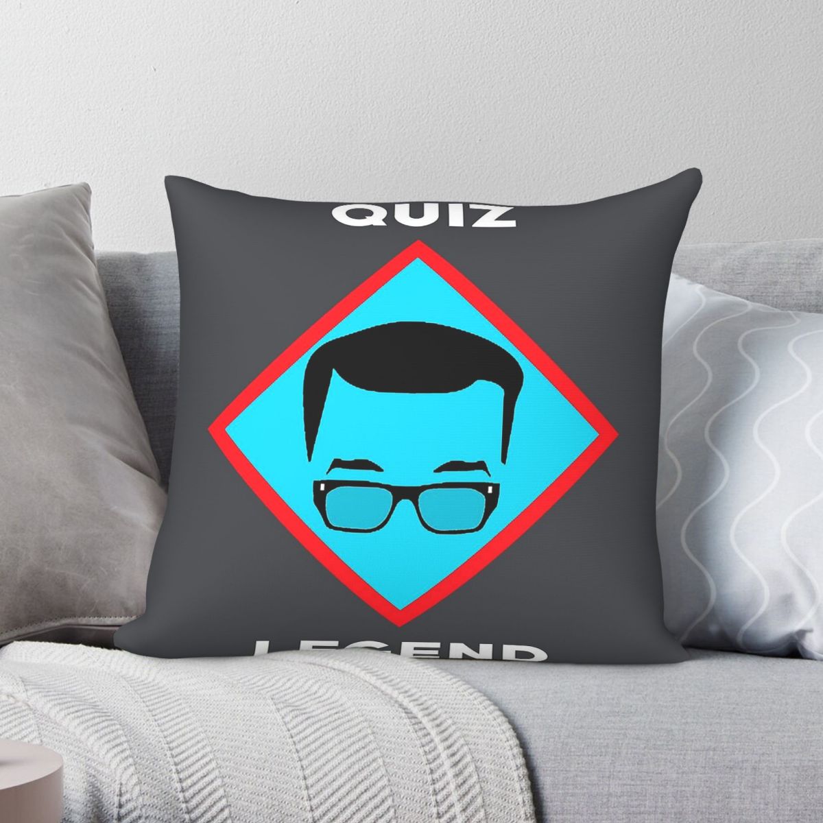 Home Decor Quiz Free - ริชาร์ด ออสมาน ควิซ เลเจนด์ปลอกหมอนอิงโพลีเอสเตอร์ ผ้าลินิน กำมะหยี่