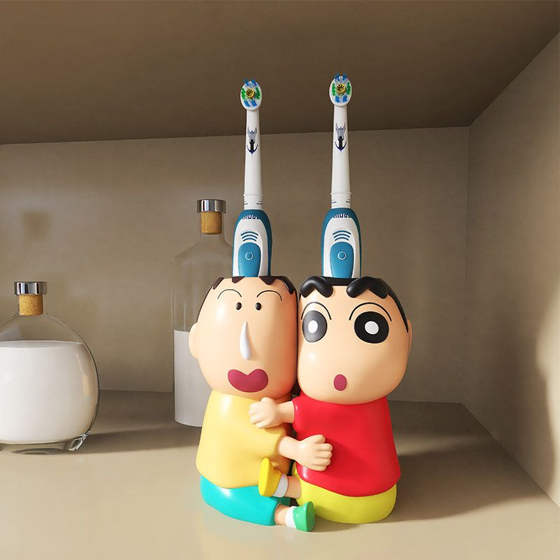 Home Decor Ai - ที่วางแปรงสีฟันไฟฟ้าคู่รัก รุ่นใหม่ ปี 2026 ลายการ์ตูนตกแต่งห้องน้ำ ยี่ห้อ