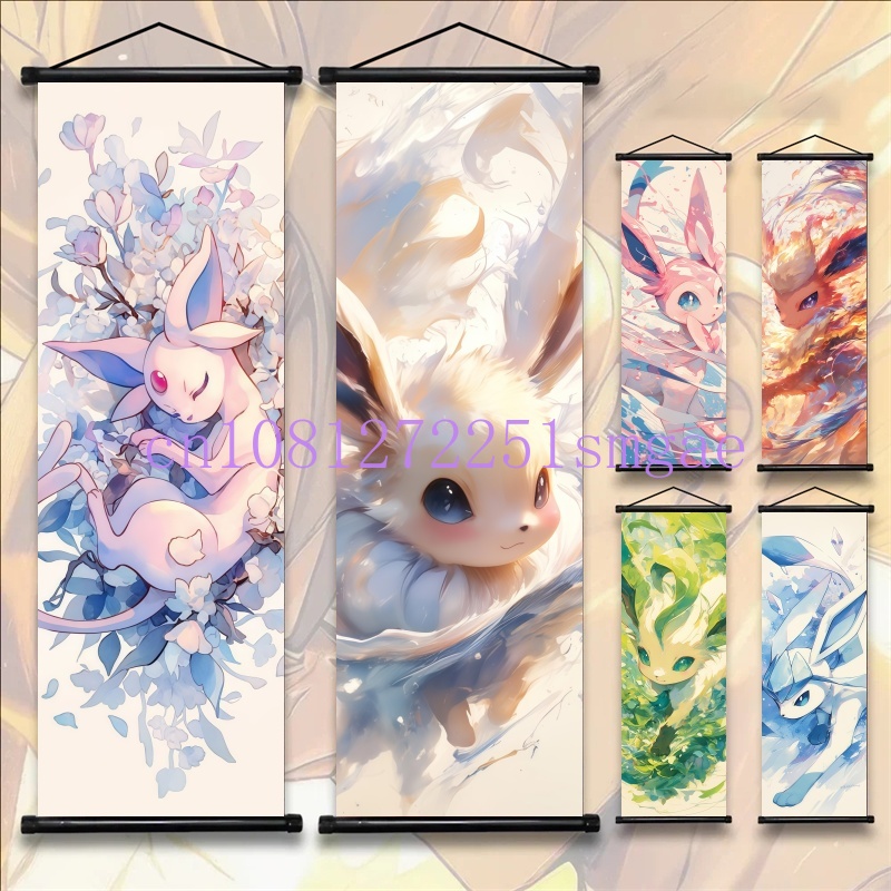 Home Decor Wall Pictures - โปสเตอร์พิมพ์ลายอนิเมะ ภาพกรีนินจา การ์ดไวเออร์ ภาพวาดบนผ้าใบ ปิกาจู ภาพแขวนตกแต่งบ้าน