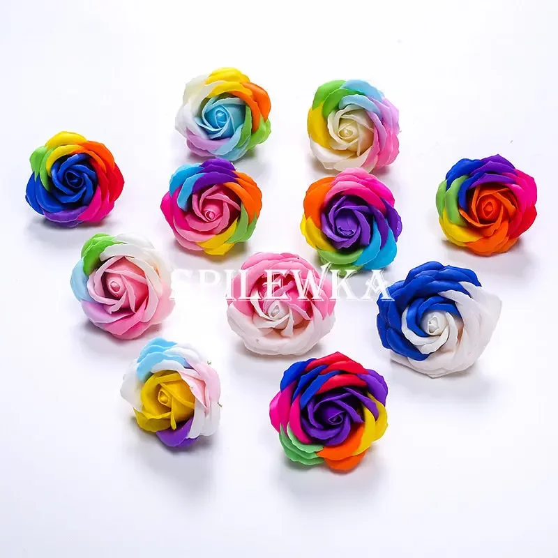 Home Decor Accessories - Spilewka 6X7 ซม.Rose ประดิษฐ์ดอกไม้ 25pcs DIY