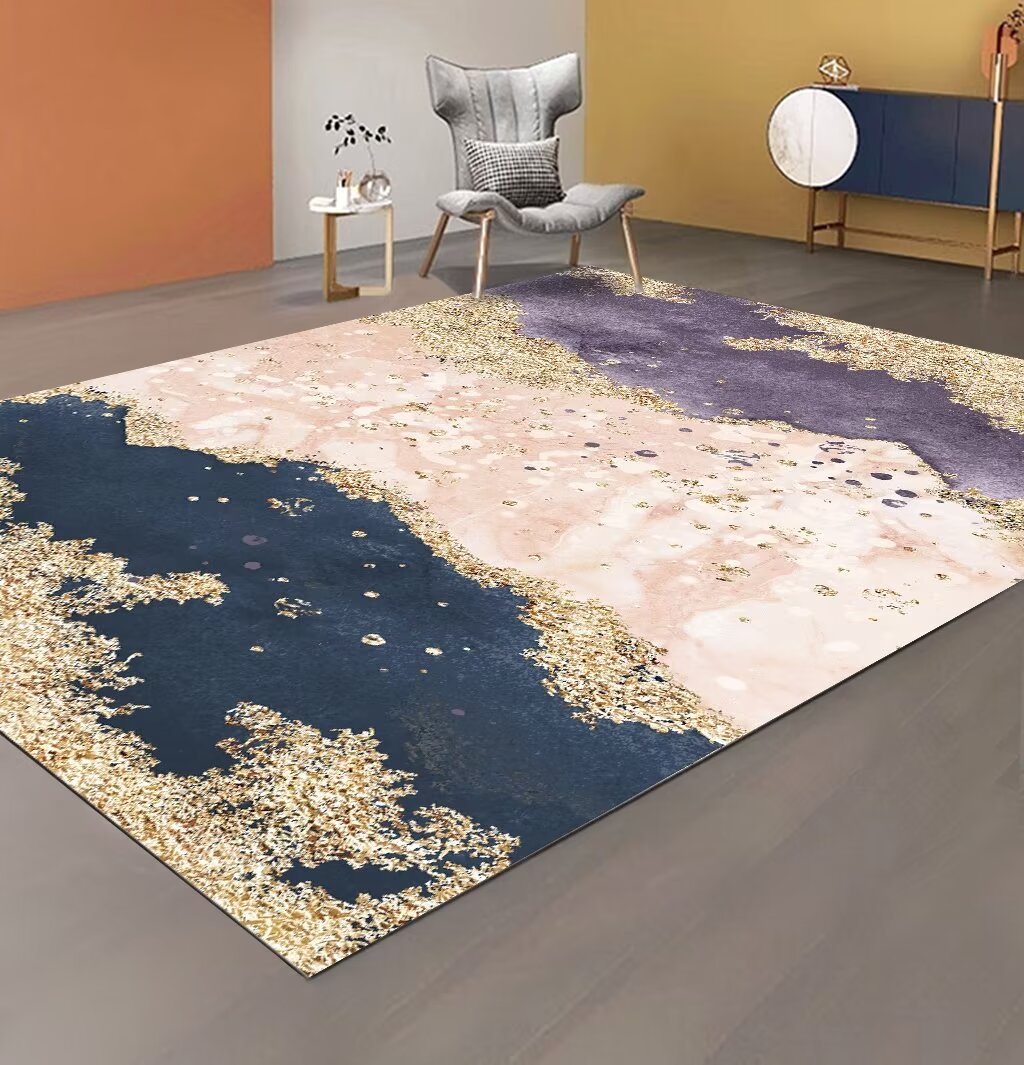 พรมนอร์ดิกในห้องนั่งเล่นทันสมั - Home Decor Ig บทวิจารณ์และราคา