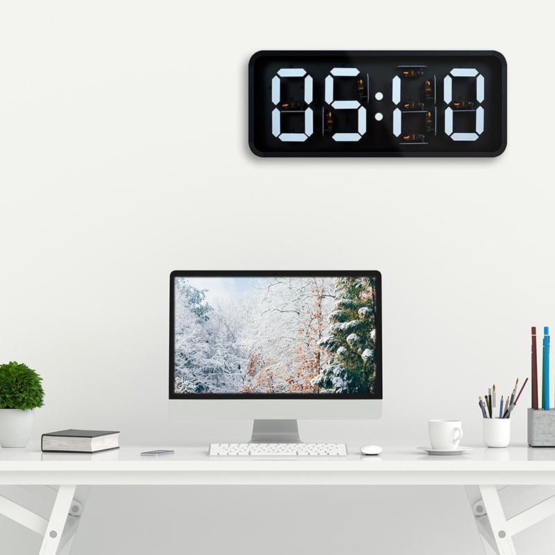 นาฬิกาแขวนผนังระบบเซอร์โวขนาดใ - Home Decor Ai บทวิจารณ์และราคา