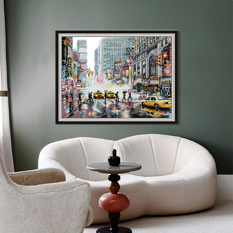 จอยอาทิตย์ชุดงานปักครอสติช11/1 - Home Decor New York บทวิจารณ์และราคา
