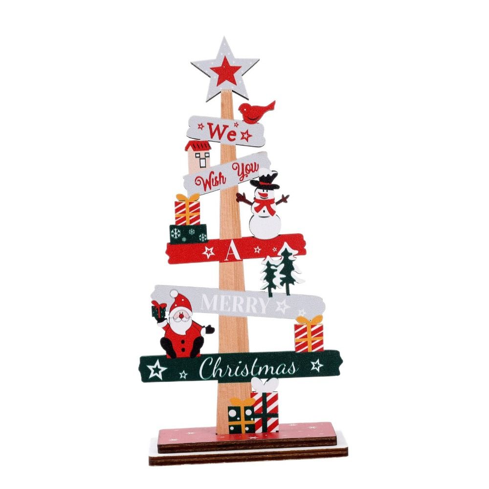 ของตกแต่งต้นคริสต์มาสบนโต๊ะ ป้ - Wooden Letter Sign บทวิจารณ์และราคา