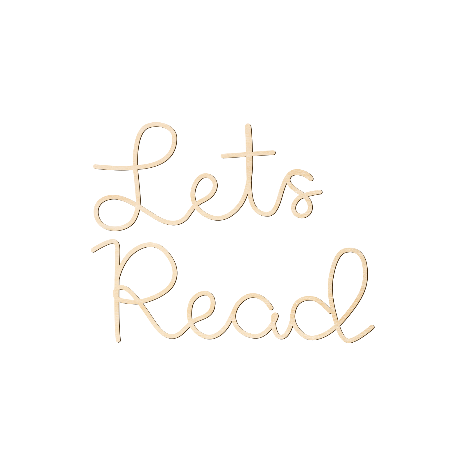 ป้ายไม้ติดผนัง - ของตกแต่งห้อง - Wooden Letter Sign บทวิจารณ์และราคา