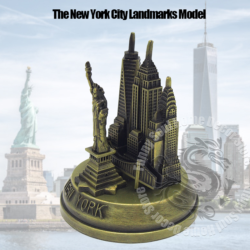โลหะ American New York Landmar - Home Decor New York บทวิจารณ์และราคา