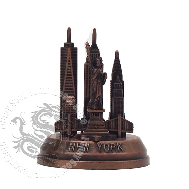 โลหะ American New York Landmar - Home Decor New York บทวิจารณ์และราคา