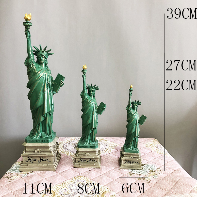 อนุสาวรีย์เทพีเสรีภาพชุดโต๊ะอุ - Home Decor New York บทวิจารณ์และราคา