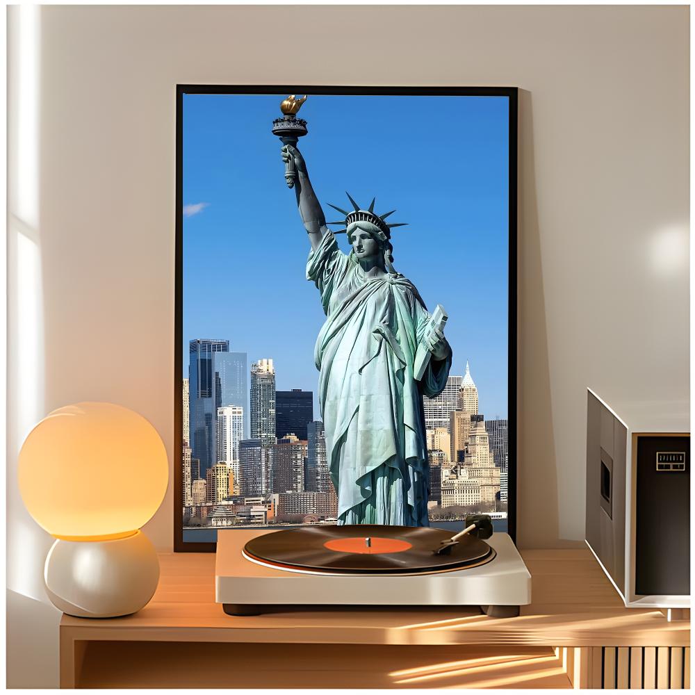 โปสเตอร์ภาพวิวทิวทัศน์แลนด์มาร - Home Decor New York บทวิจารณ์และราคา