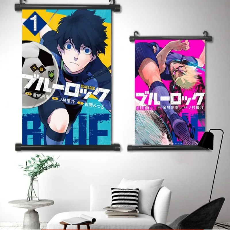 อะนิเมะบลูล็อคโปสเตอร์ศิลปะบนก - Home Decor Wall Pictures บทวิจารณ์และราคา
