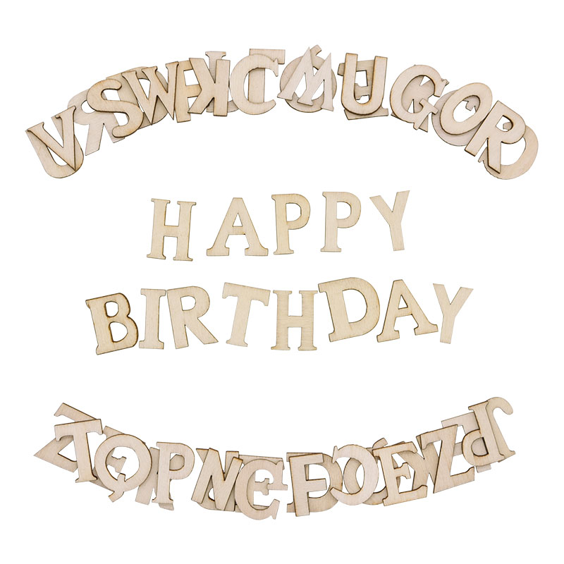 ตัวอักษรตัวเลขไม้มีตัวอักษร100 - Wooden Letter Sign บทวิจารณ์และราคา