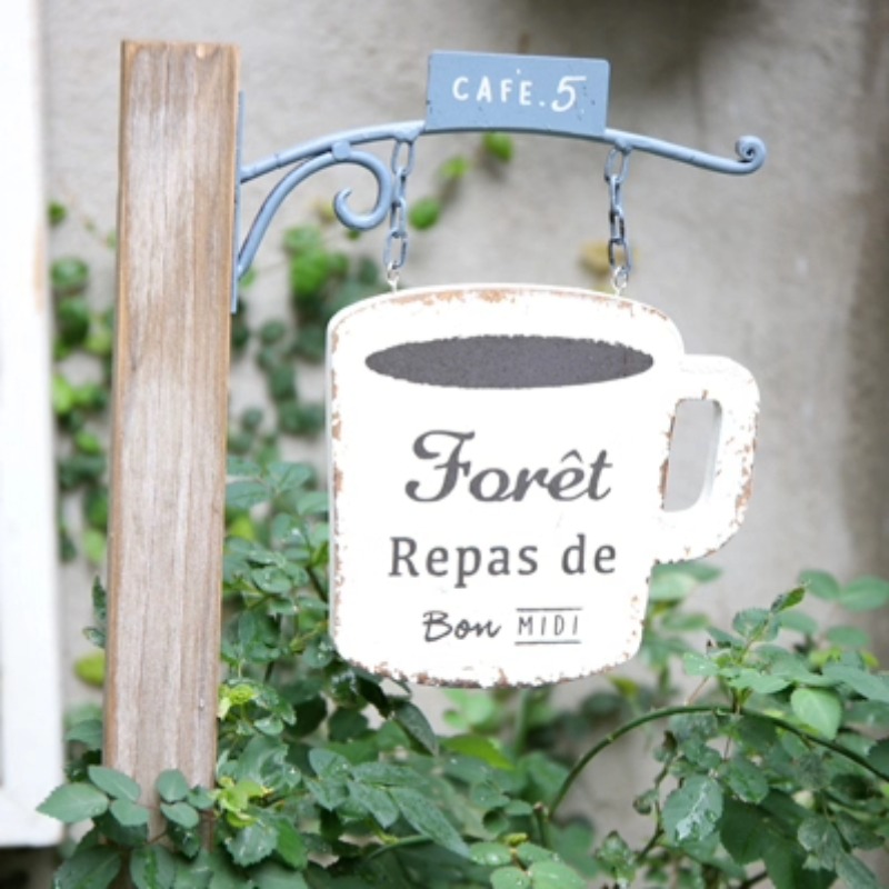ป้ายติดสวนสไตล์เรโทร - แผ่นโลห - Wooden Letter Sign บทวิจารณ์และราคา