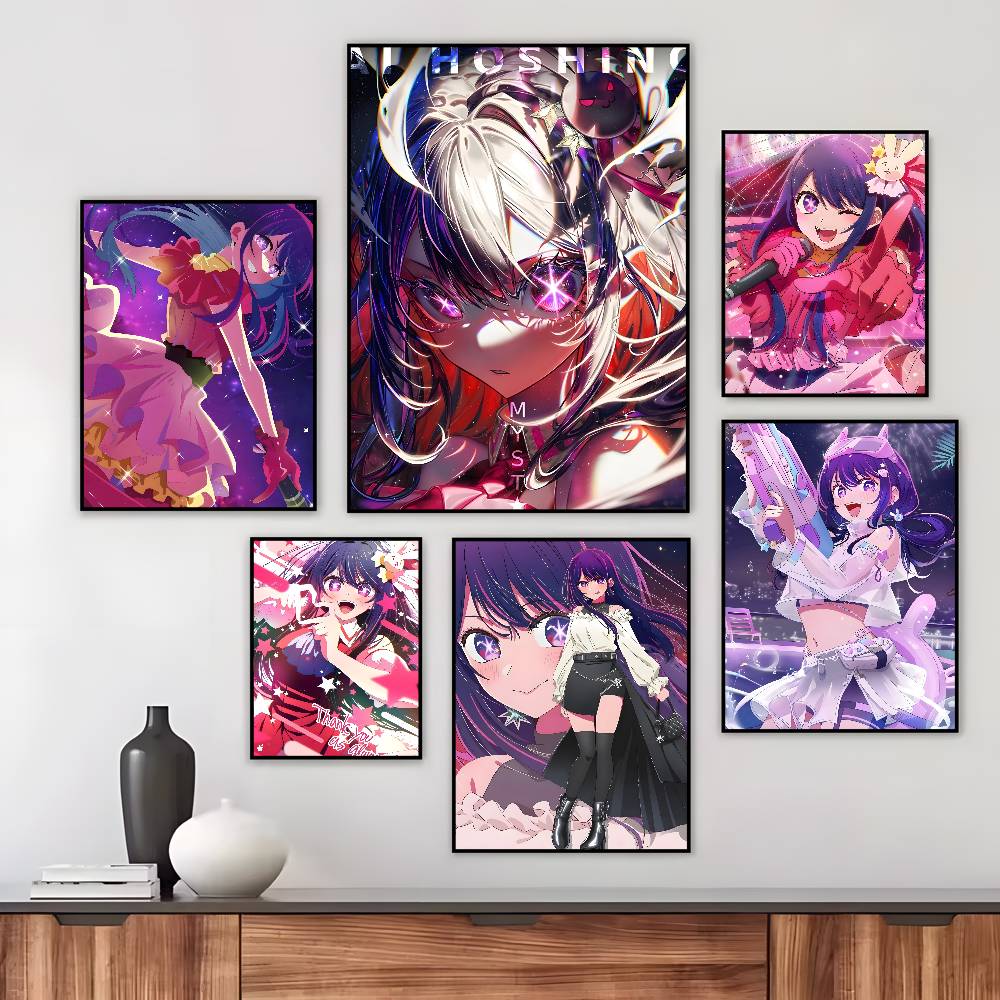 โปสเตอร์ O-Oshi No Ko โฮชิโนะ  - Home Decor Ai บทวิจารณ์และราคา
