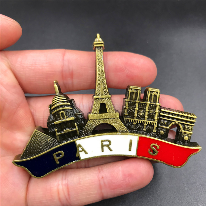 แม่เหล็กน่ารัก3D โลหะฝรั่งเศสป - Home Decor London บทวิจารณ์และราคา