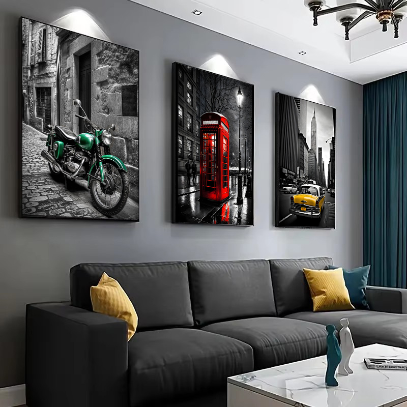 โมเดิร์นสีดำและสีขาวอาคารภูมิท - Home Decor London บทวิจารณ์และราคา
