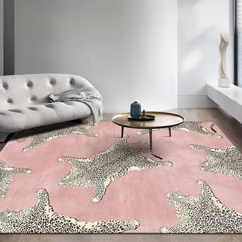 พรมสําหรับห้องนั่งเล่นเสือดาวห - Home Decor Ig บทวิจารณ์และราคา