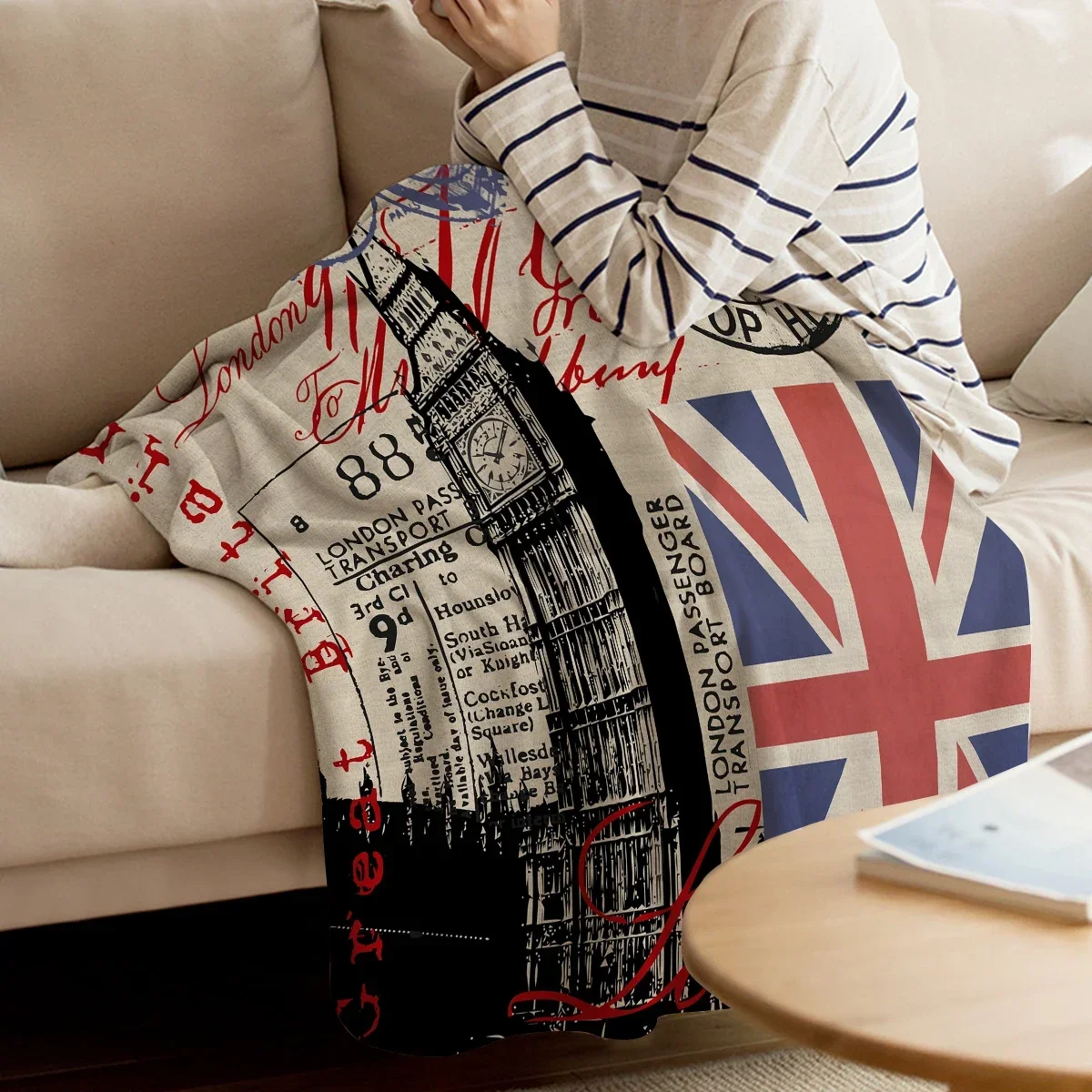 ลอนดอน เกรทบริเตน บิ๊กเบน ผ้าห - Home Decor London บทวิจารณ์และราคา