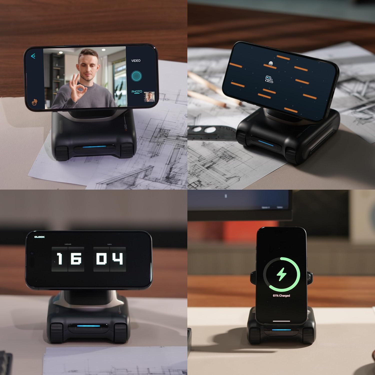 LOOI หุ่นยนต์ตั้งโต๊ะอัจฉริยะ  - Home Decor Ai บทวิจารณ์และราคา