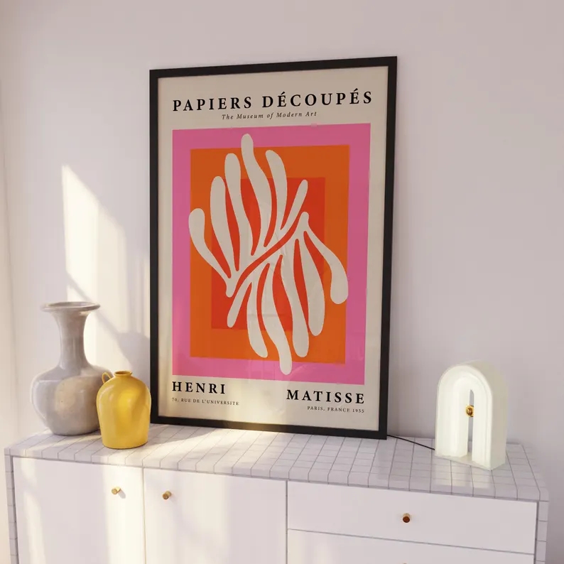 3 ชิ้น โมเดิร์น ออเรนจ์ บาวเฮา - Home Decor Wall Pictures บทวิจารณ์และราคา