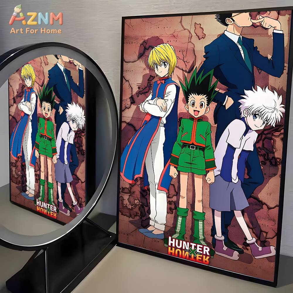 โปสเตอร์อนิเมะญี่ปุ่น Hunter X - Home Decor Japanese บทวิจารณ์และราคา