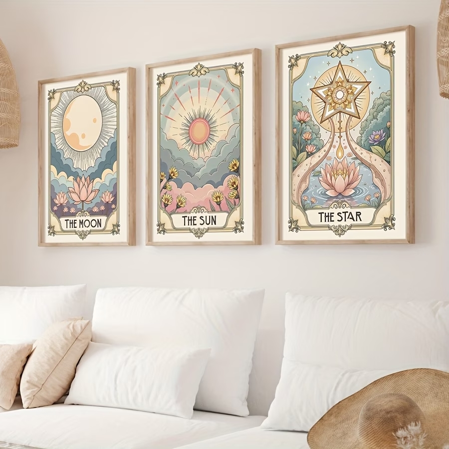 โมเดิร์นโบโฮ ทาโรต์ ซัน แอนด์  - Home Decor Foto บทวิจารณ์และราคา