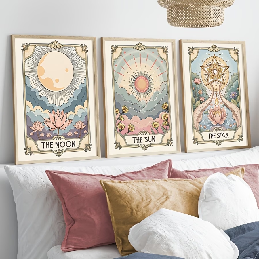 โมเดิร์นโบโฮ ทาโรต์ ซัน แอนด์  - Home Decor Foto บทวิจารณ์และราคา