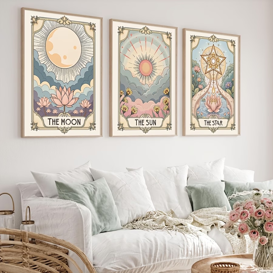 โมเดิร์นโบโฮ ทาโรต์ ซัน แอนด์  - Home Decor Foto บทวิจารณ์และราคา