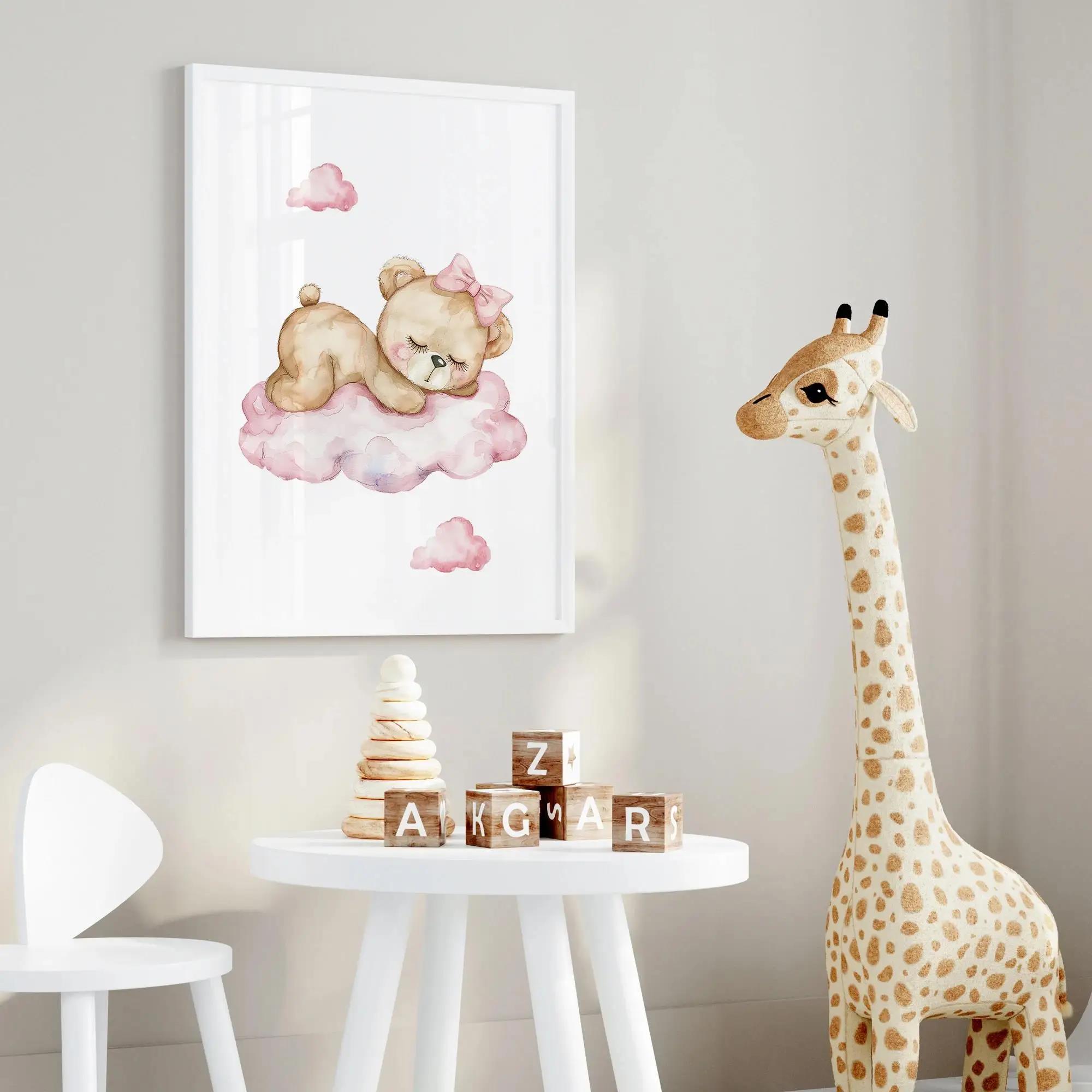 สีชมพู Dream Bear Carousel เต็ - Home Decor Foto บทวิจารณ์และราคา