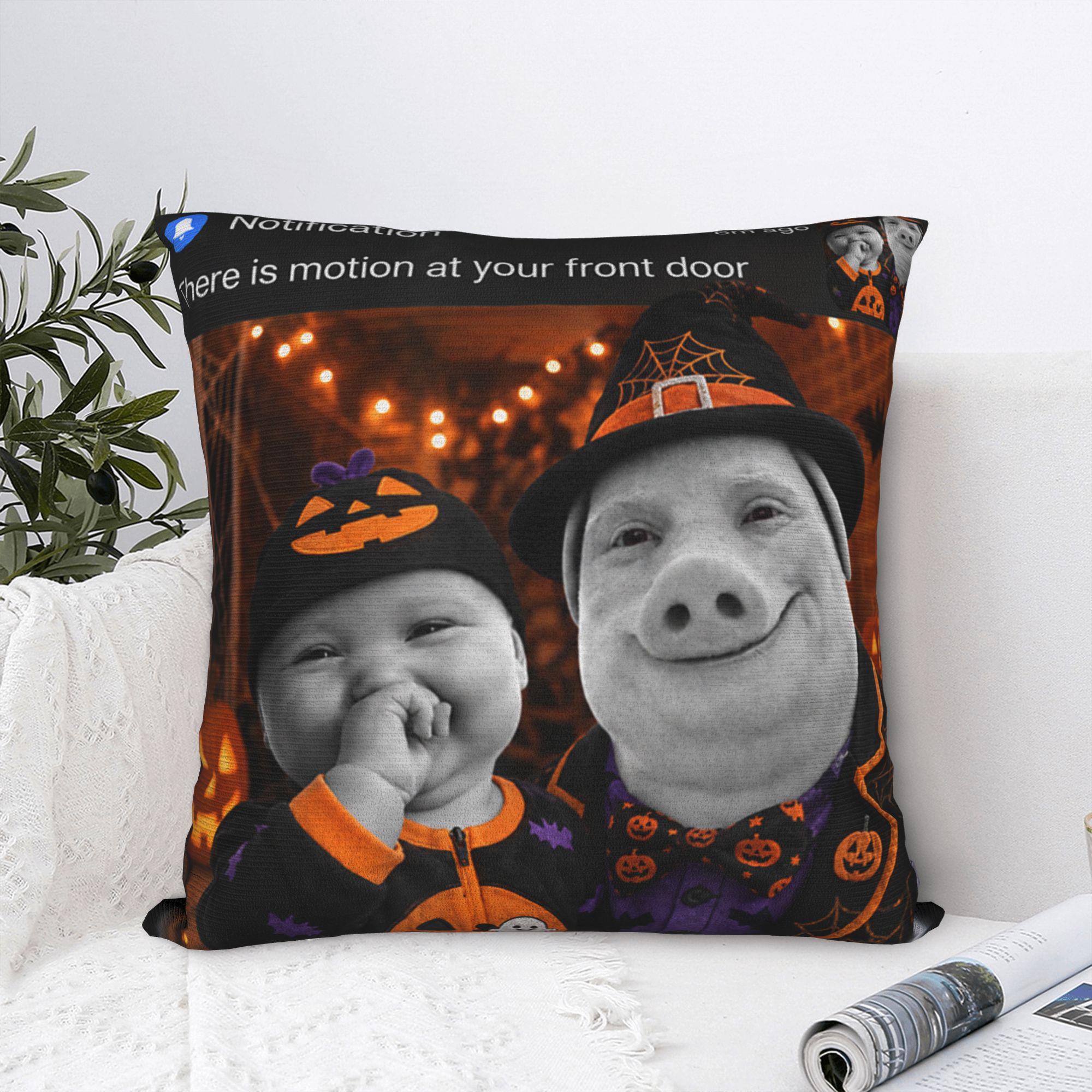 ปลอกหมอนลายตลกฮาโลวีน จอห์น พอ - Home Decor Ai บทวิจารณ์และราคา