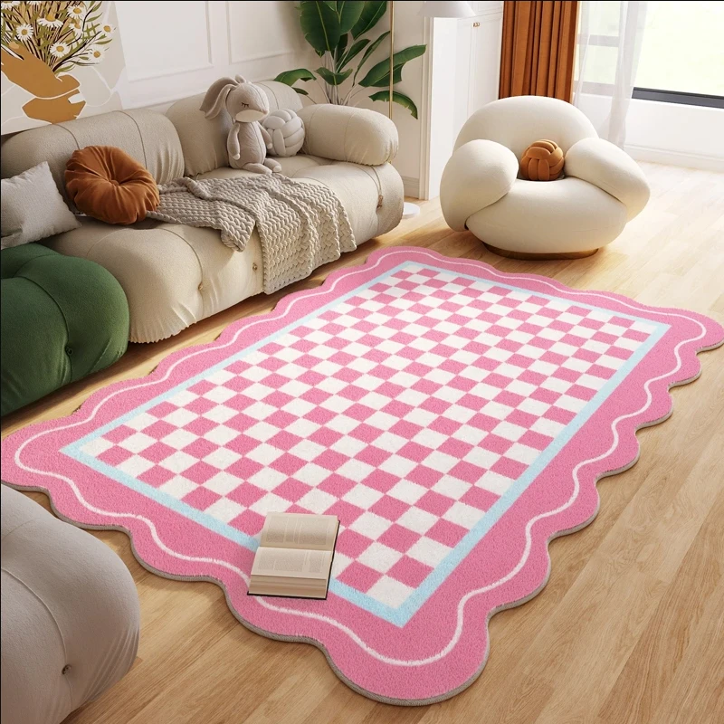 พรมลายสก็อตสำหรับห้องนั่งเล่น  - Home Decor Ig บทวิจารณ์และราคา