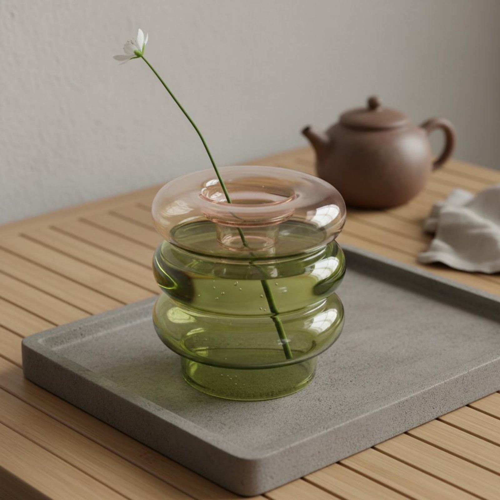 แจกันแก้วทรงกลมสำหรับใส่เทียนต - Home Decor Vase บทวิจารณ์และราคา