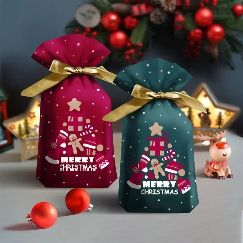 20/50 ชิ้น ถุงของขวัญคริสต์มาส - Home Decor Xmas Gifts บทวิจารณ์และราคา