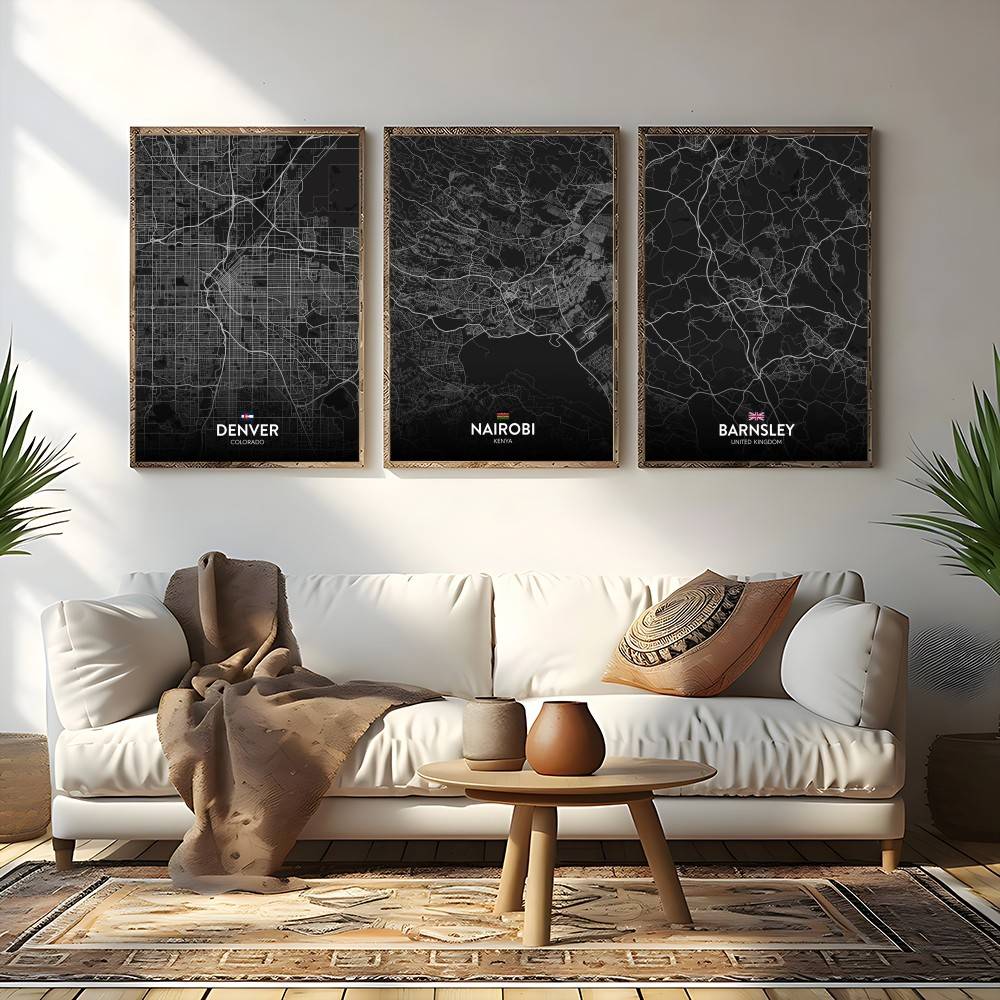 ปารีส ลอนดอน นิวยอร์ก แผนที่เม - Home Decor New York บทวิจารณ์และราคา