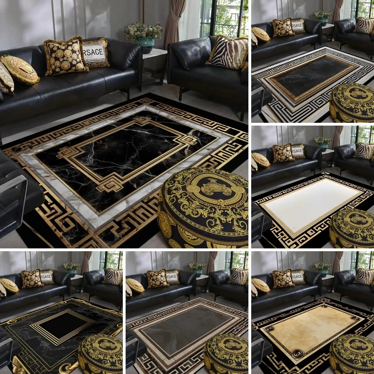 EGM 2025 หรูหราสีดําทองขนาดใหญ - Home Decor Ig บทวิจารณ์และราคา