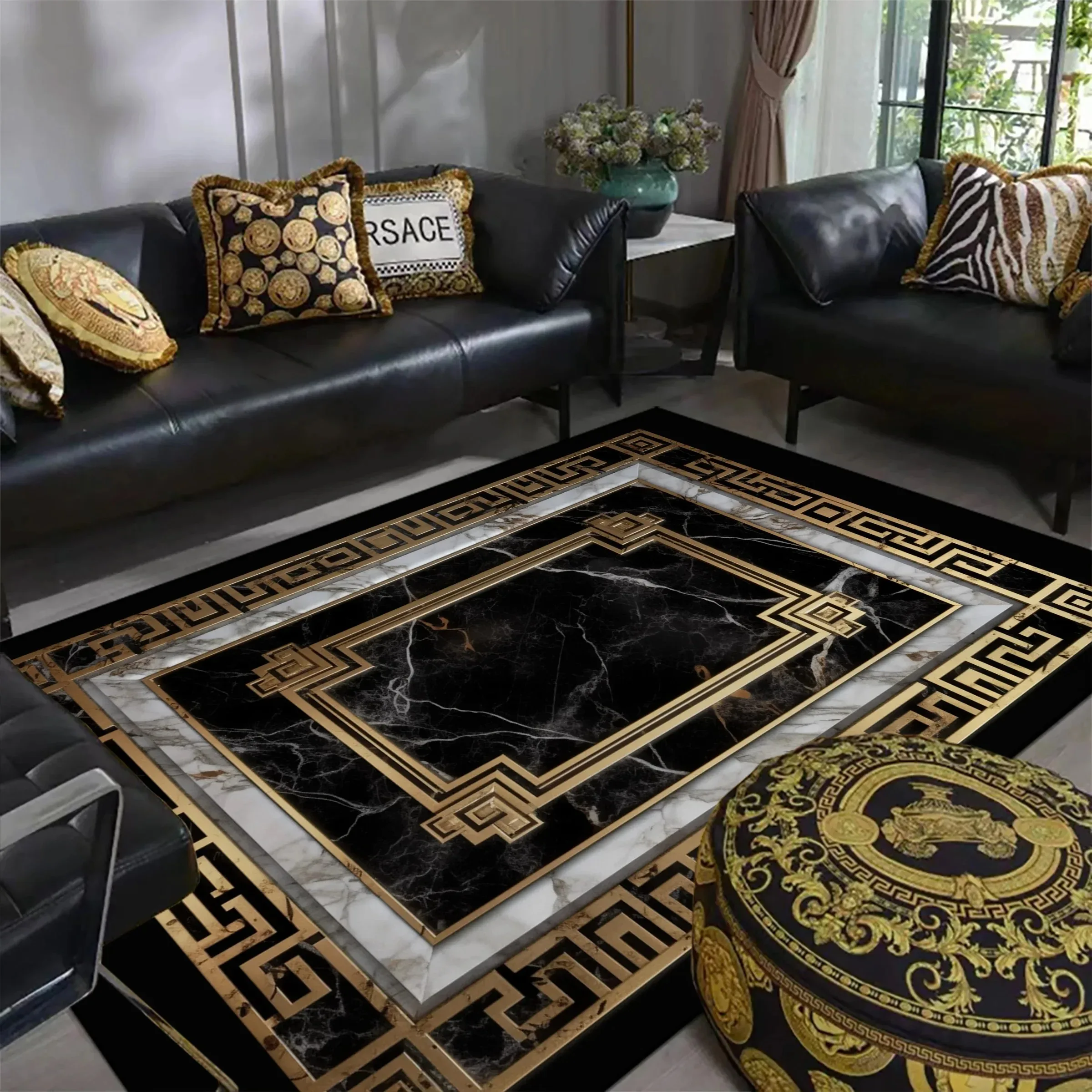 EGM 2025 หรูหราสีดําทองขนาดใหญ - Home Decor Ig บทวิจารณ์และราคา