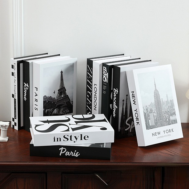 ใหม่แฟชั่นหนังสือปลอมสําหรับตก - Home Decor Catalog บทวิจารณ์และราคา
