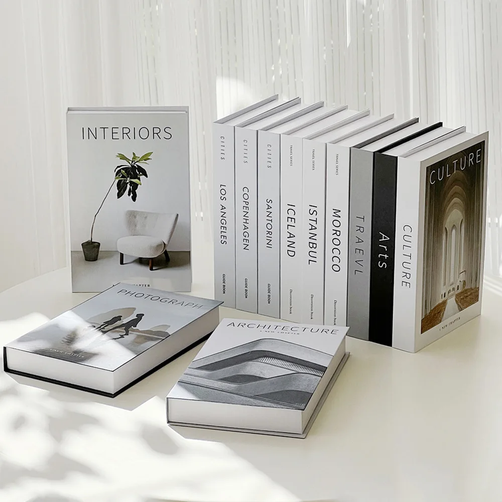 Minimalist Modern ตกแต่งหนังสื - Home Decor Catalog บทวิจารณ์และราคา