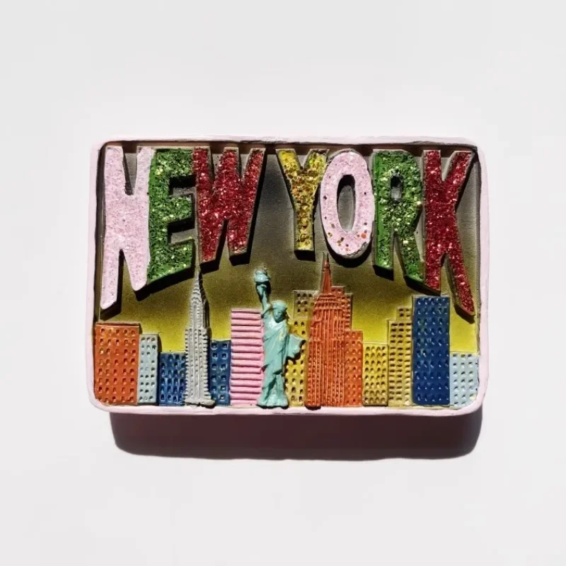 สหรัฐอเมริกาตู้เย็นสติกเกอร์ซา - Home Decor New York บทวิจารณ์และราคา