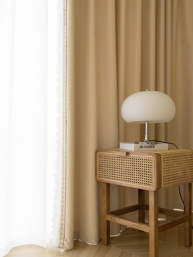 ม่านศิลปะสีครีมหรูหราแบบฝรั่งเ - Home Decor Ig บทวิจารณ์และราคา
