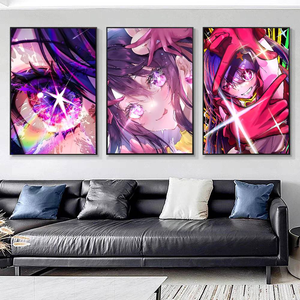 โปสเตอร์ตัวละครอนิเมะ A-Ai H-H - Home Decor Ai บทวิจารณ์และราคา