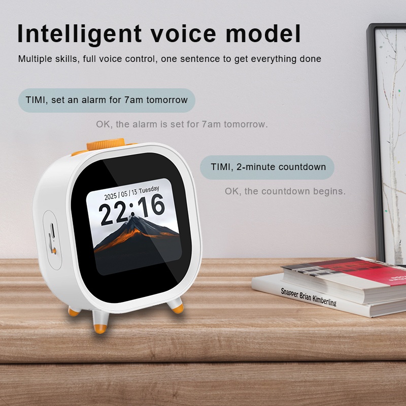 นาฬิกาปลุกอัจฉริยะ AI พร้อม Wi - Home Decor Ai บทวิจารณ์และราคา