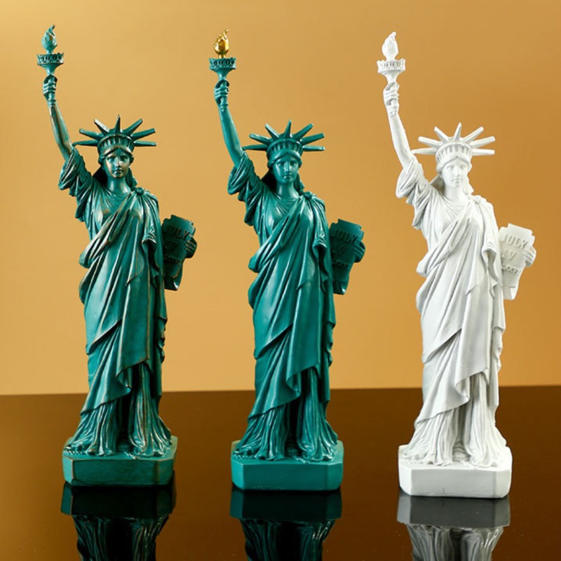 1 ชิ้น 30 ซม.รูปปั้นเทพีเสรีภา - Home Decor New York บทวิจารณ์และราคา