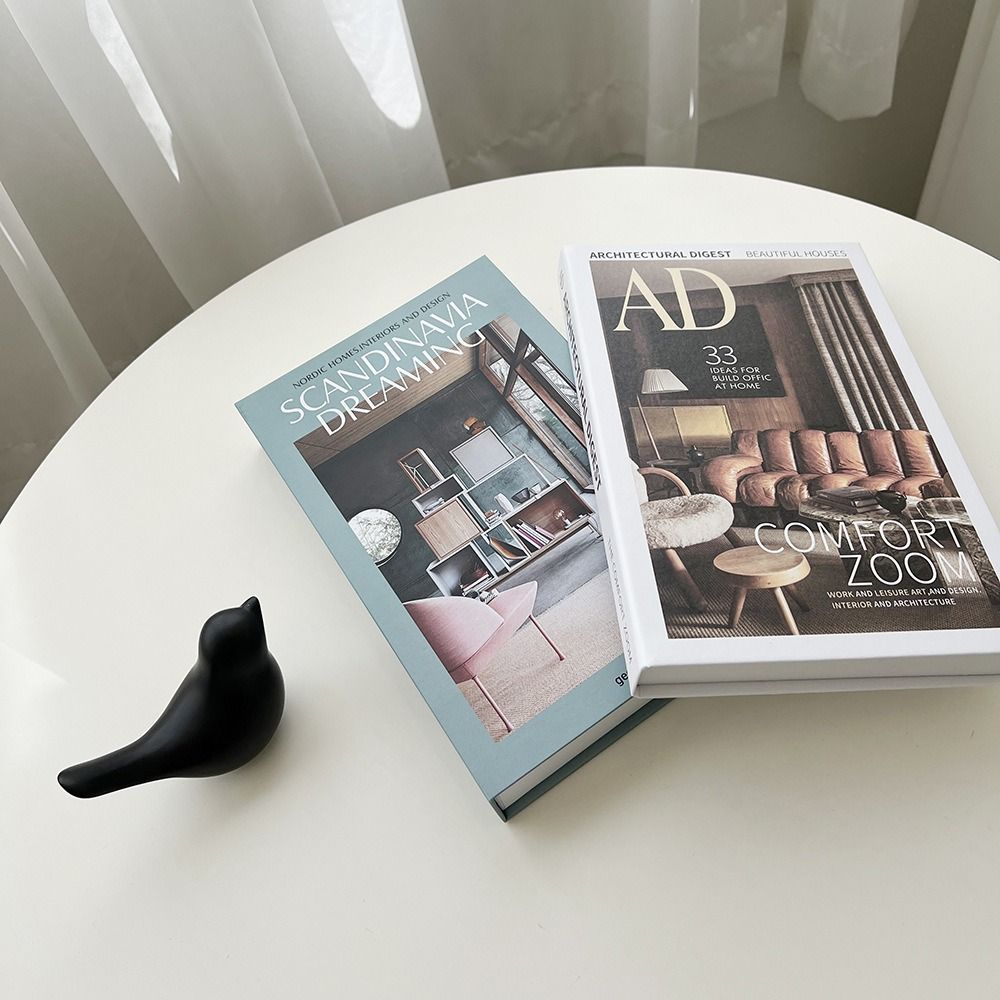 ของประดับหนังสือปลอมแบบเรียบง่ - Home Decor Catalog บทวิจารณ์และราคา