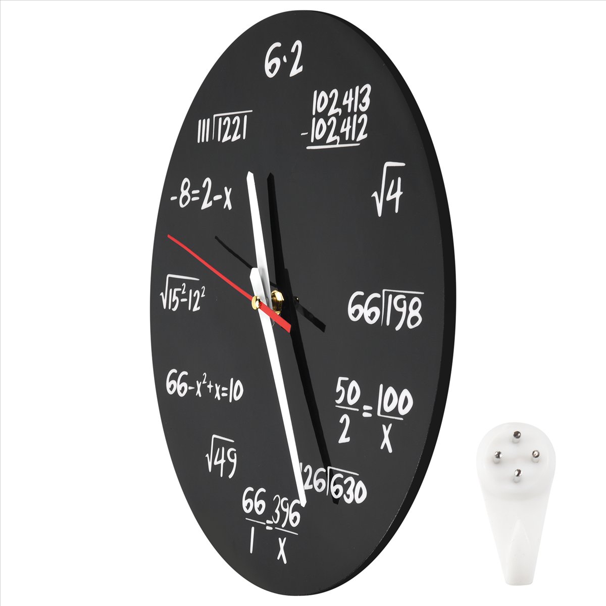 นาฬิกาแขวนผนังลายสูตรคณิตศาสตร - Home Decor Quiz Free บทวิจารณ์และราคา