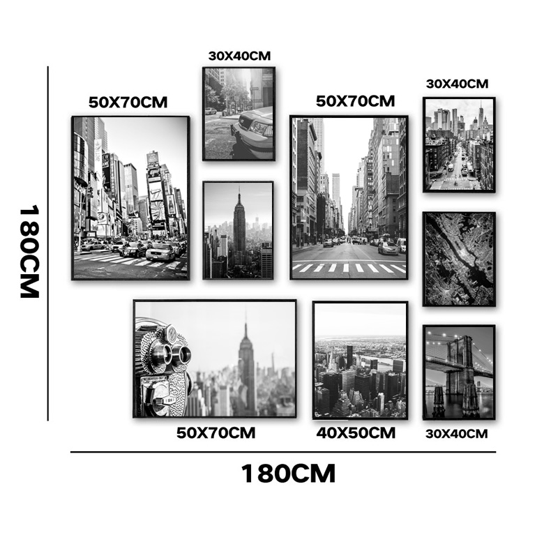 นิวยอร์กซิตี้ แคนวาส ภาพวาด โป - Home Decor New York บทวิจารณ์และราคา