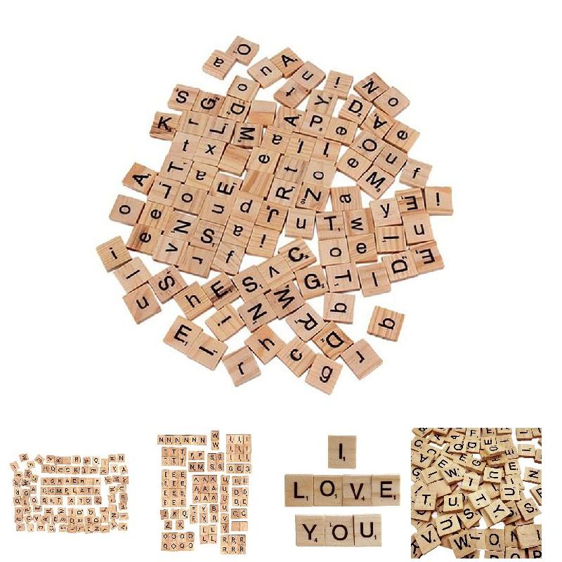 แผ่นไม้ตัวอักษรภาษาอังกฤษ 100  - Wooden Letter Sign บทวิจารณ์และราคา