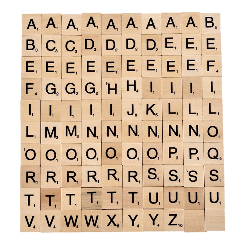 แผ่นไม้ตัวอักษรภาษาอังกฤษ 100  - Wooden Letter Sign บทวิจารณ์และราคา